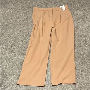 Abercrombie & Fitch Women's Camel Flare Pants